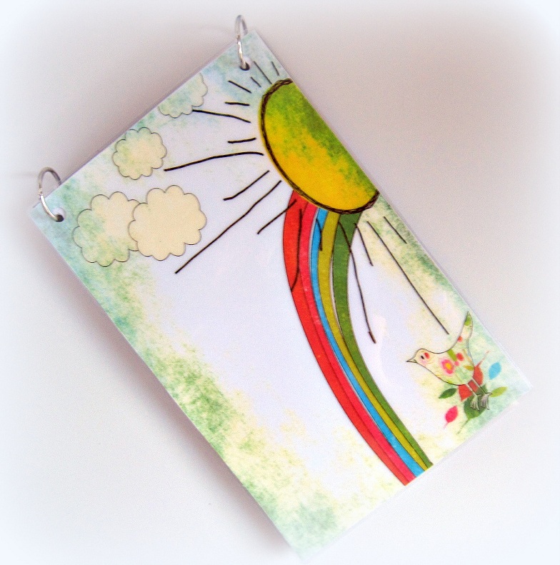 Refillable Journal Notebook "back To School". Size 5"x8".